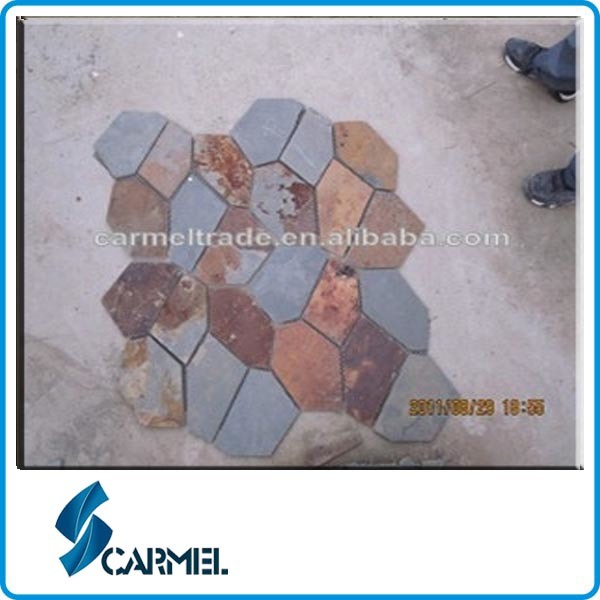 Rusty Slate Floor Tiles for Constraction