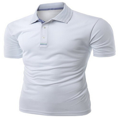 Pique White Polo Shirt for Promotion