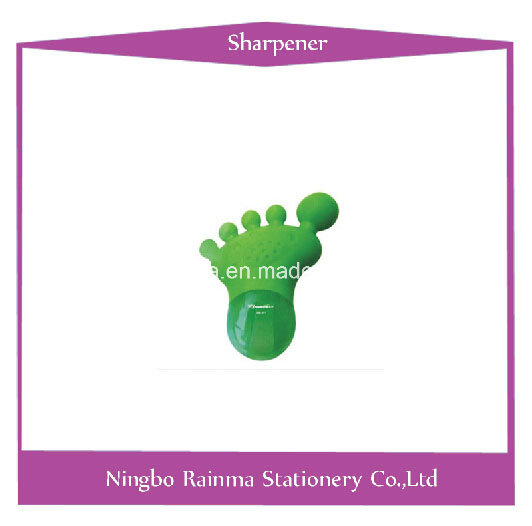 Plastic Sharpener with Foot Shape