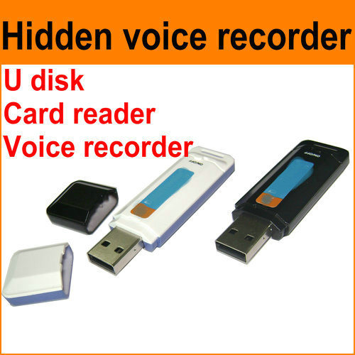 4GB Records 200 Hours Hidden Voice Recorder
