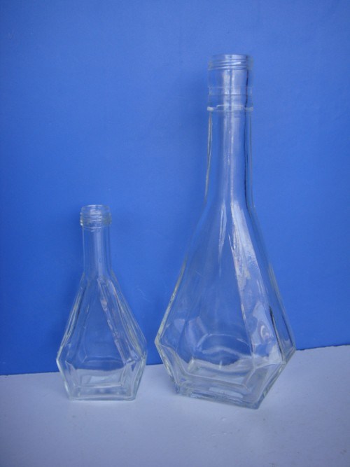 Empty Glass Bottle/ Spice Container/ Cruet Glass Bottle