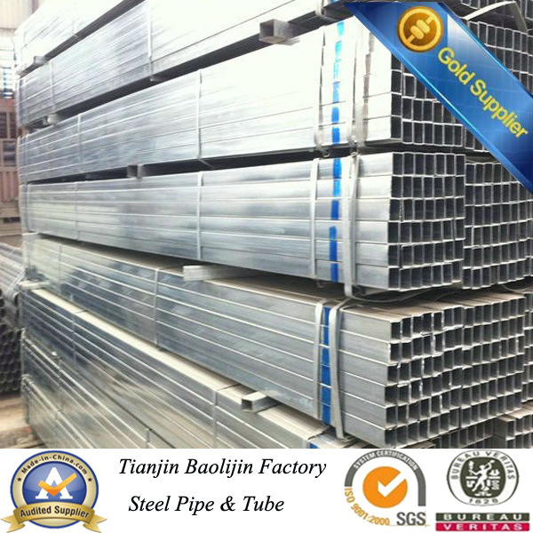 Thin Wall Zinc Coating Square Steel Pipe