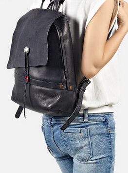 Leather Lady Backpack -Ap661