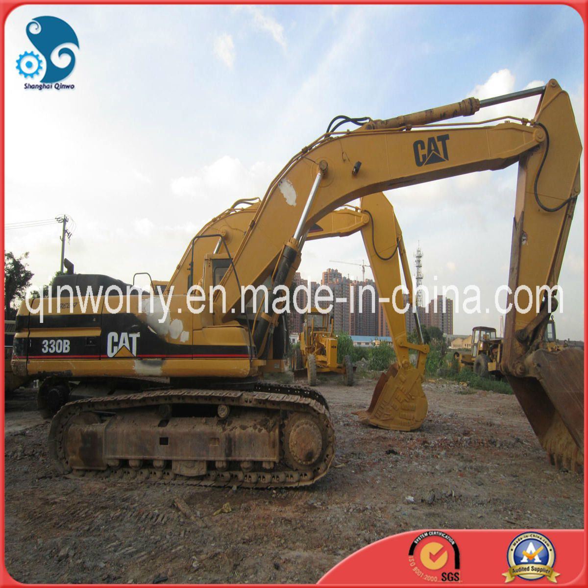 Cat (330B) Used Hydraulic Crawler Excavator (2005, 30ton)