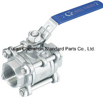 Stainless Steel 3-PC Weld Ball Valve (316L)