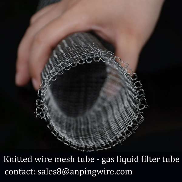 Knitted Wire Mesh Tube for Gas Liquid Filter