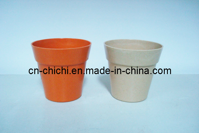 Flower/Plant Pot/Bamboo Fiber/Plant Fiber/Vase/Garden/Promotional Gifts/Home Decoration/Garden Decorations/Natural Bamboo Fiber Biodegradable Pots (ZC-F20003)
