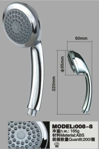 CE Certification Hand Shower with ABS (C-008-8)