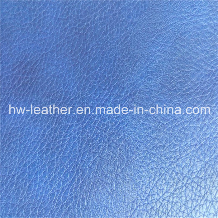 Hot Sale Embossed Furniture PU Leather for Function Sofa