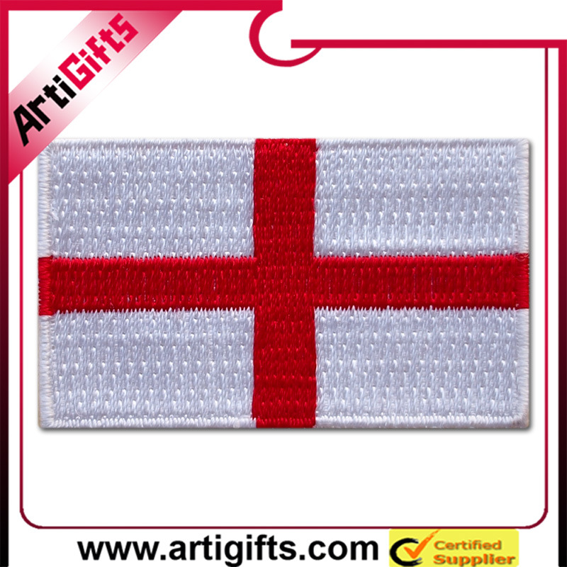 Customized Fabric Embroidery National Flag