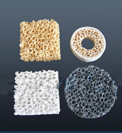 Silicon Carbide Sic Ceramic Foam Filter for Iron Casting (Material: Silicon carbide, Alumina, Zirconia, Magnesia)