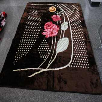 Stock 100%Polyester Bedding/Mink Blanket/Bedding/Blanket