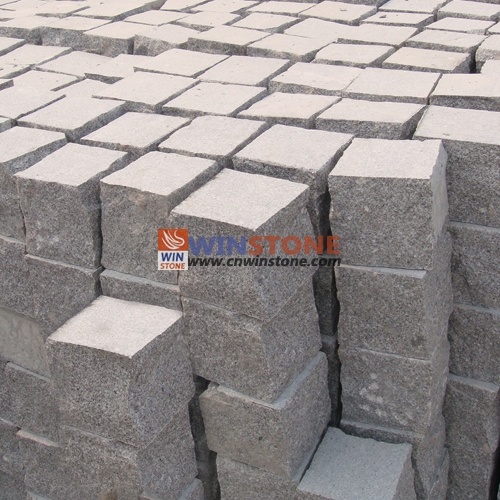 Granite Cube Stone Cobble Paving Driveway Stone