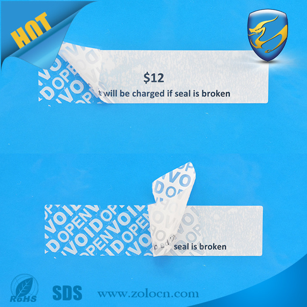 Tamper Proof Evident Void Label