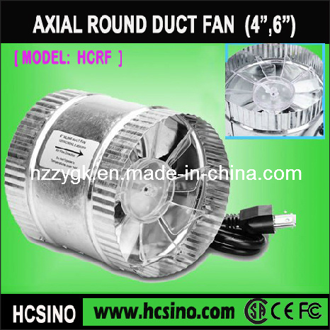 Inline Exhaust Fan/Axial Flow Fan/Duct Fan for Hydroponics