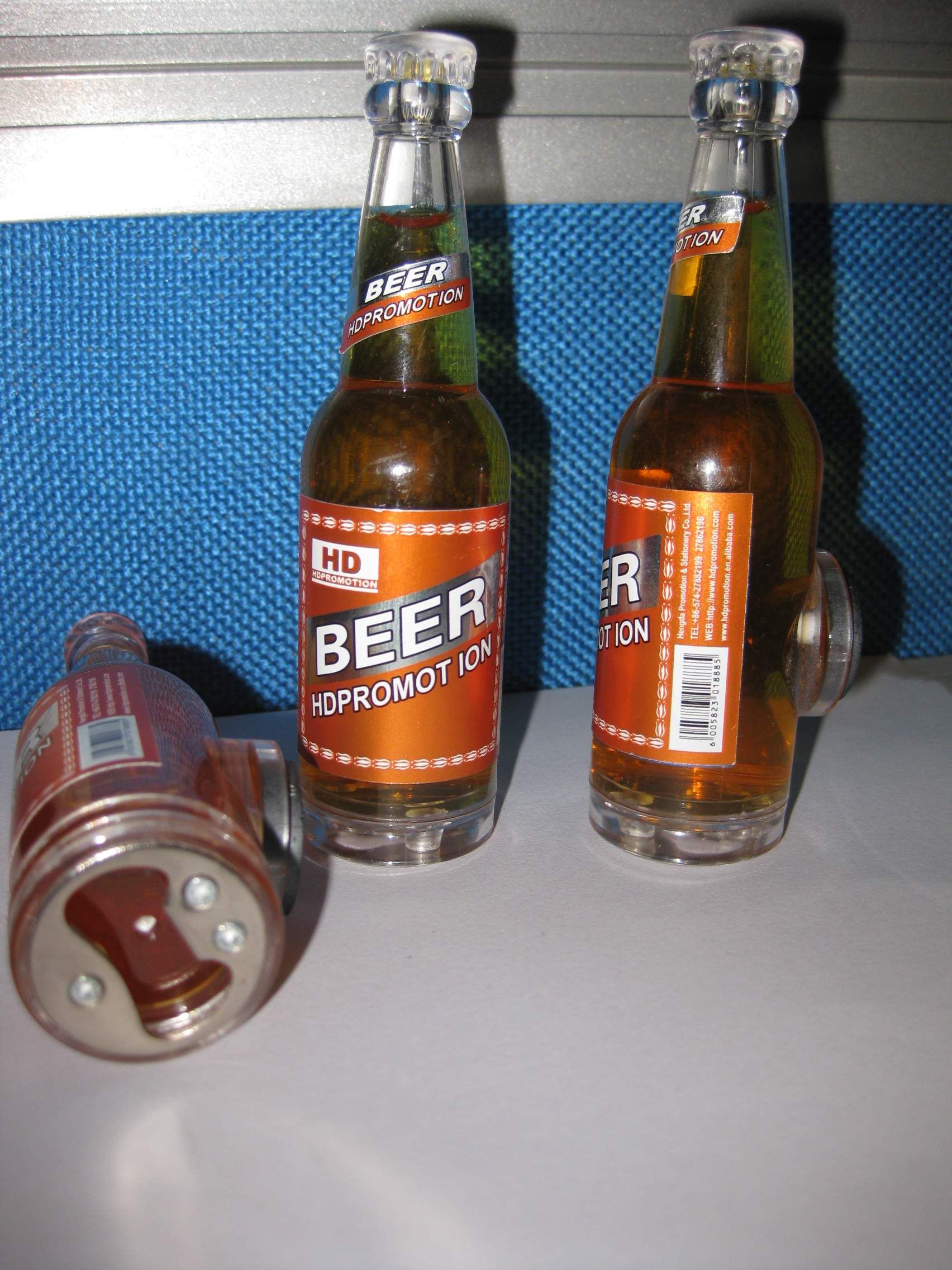 3D Bottle Shape Bottle Opener with Magnet (DW1064)