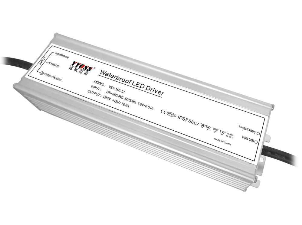 Waterproof 150W 24V Power Transformer with IP67