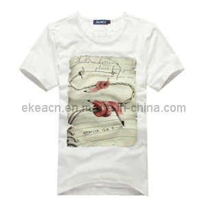 White Short Sleeve T-Shirt / Et-0718