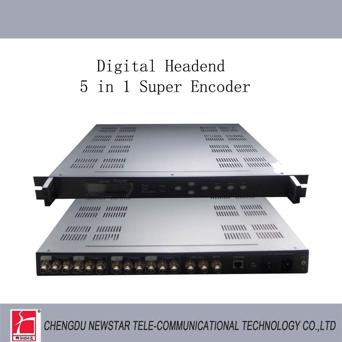 5 in 1 MPEG2/MPEG4 Encoder