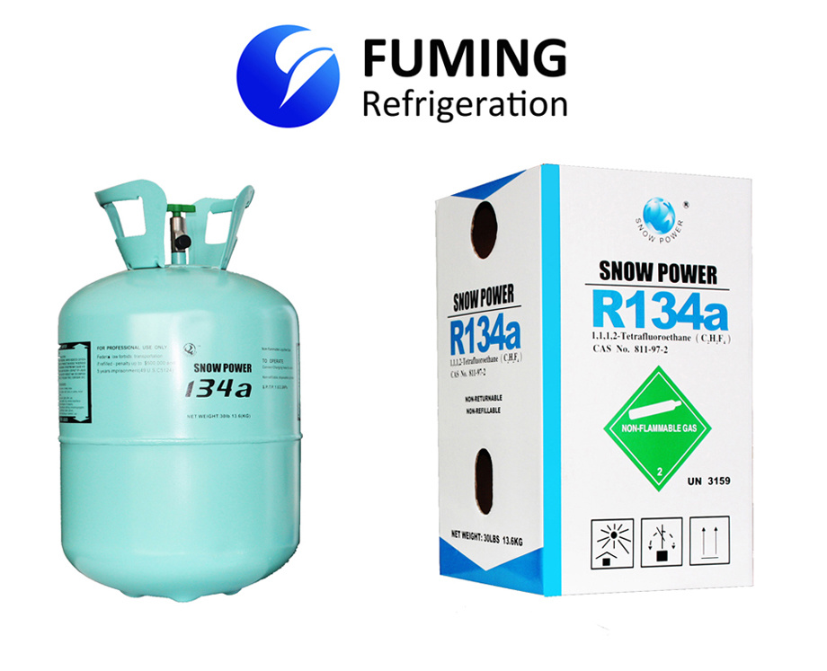 R134A Air Conditioning Refrigerant Gas with 30 Lb Cylinder