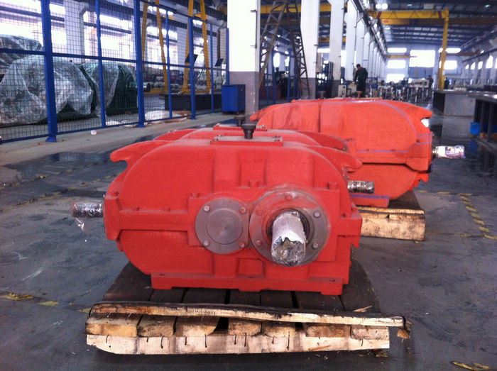 Guomao Cylinder Speed Reducer for Cement Factory