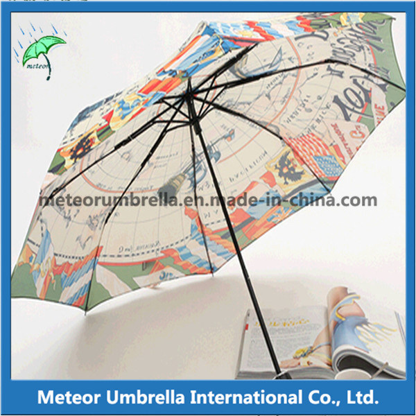 Foldable Fashion Color Printed Super Mini Slim Umbrella