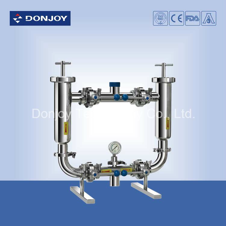 316L Stainless Steel Duplex Filter for Dairy&Beverage