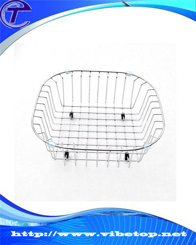 Stainless Steel Kitchen Accessories Fruit Basket (KR-03)