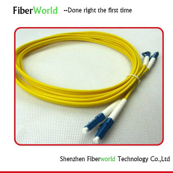 Telecommunication Equipment LC-LC Fiber Patch Cord in Telecommunication Networks