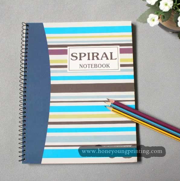 2014 Fashion Design Softcover Spiral Notebook on The Market
