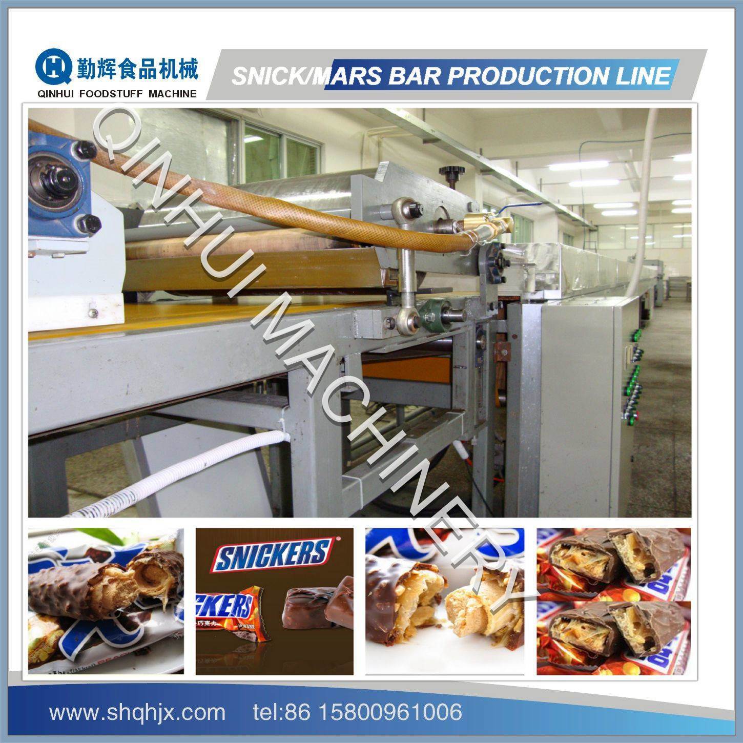 Confection Cereal Chocolate Bar Machine