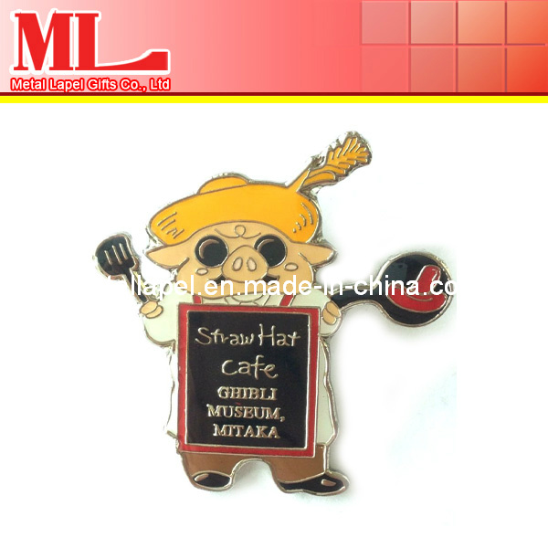 Soft Enamel with Epoxy Dome Metal Lapel Pin (ML-T062014-07)