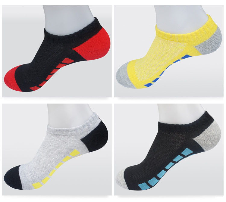 Men's Cotton Ankle Sports Socks (MA709)