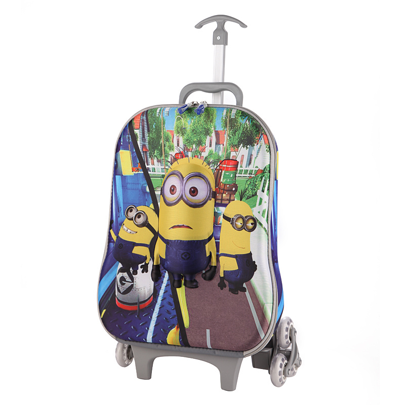 New Arrival Kid Luggage with Print 3D Pattern