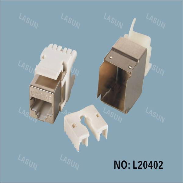 CAT6 Horizontal Keystone Jack (L20402)