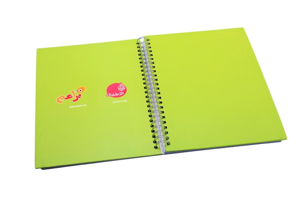 Spiral Notebook with Full Color Print
