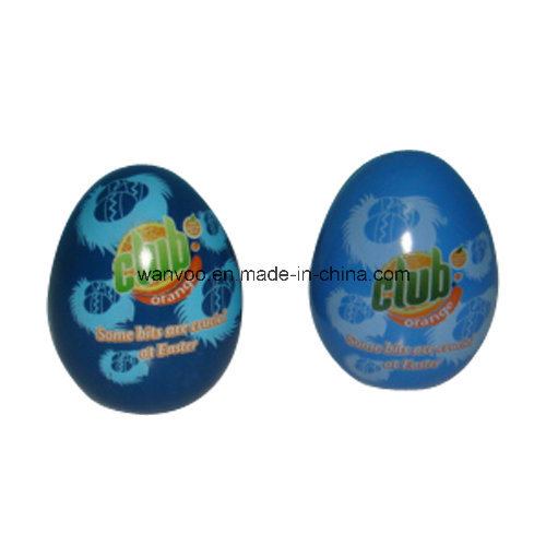 Home Decoration Ceramic Hand Printing Easter Egg for Coin Bank