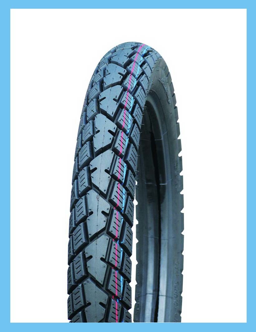 Tubeless Rubber Motorcycle Rear Tyre 3.00-17