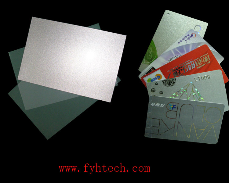 Silver Instant PVC Card Material