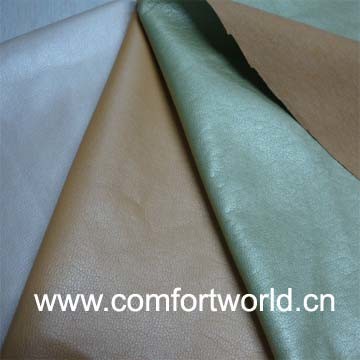 Pearlized Wet PU Leather