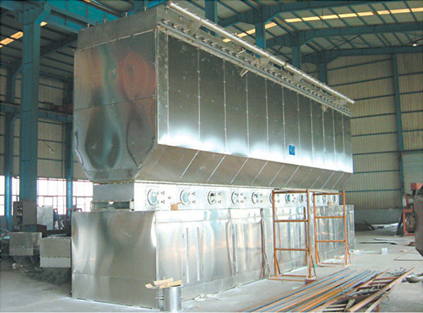 Horizontal Fluidizing Drying Machine for Animal Feed