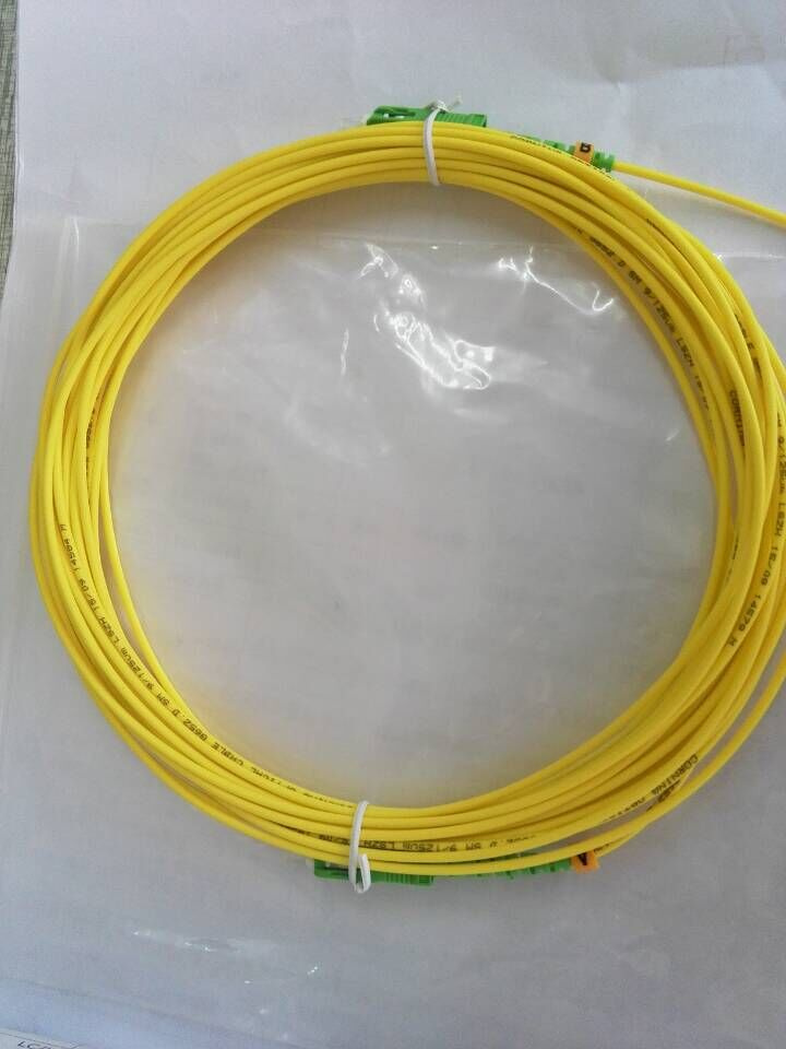 Single Mode 9/125 Duplex Sc/APC-Sc/APC Fiber Optic Patch Cord