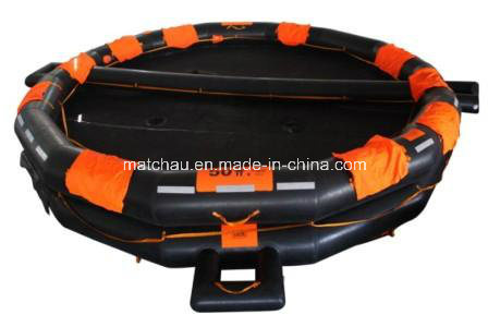 65man Open Reversible Inflatable Life Raft