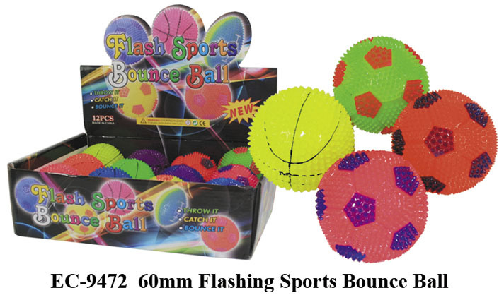 Flashing Sports Bounce Ball