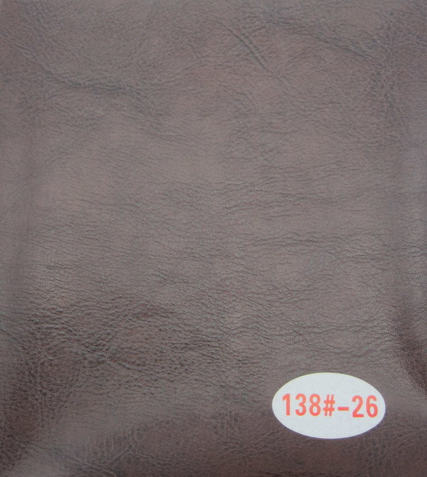 Newest Wrinkled Artificial PVC Leather Made From Foshan