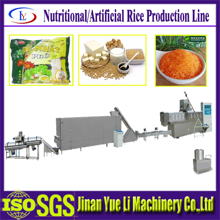 Golden Rice Food Machine Processing Extruder