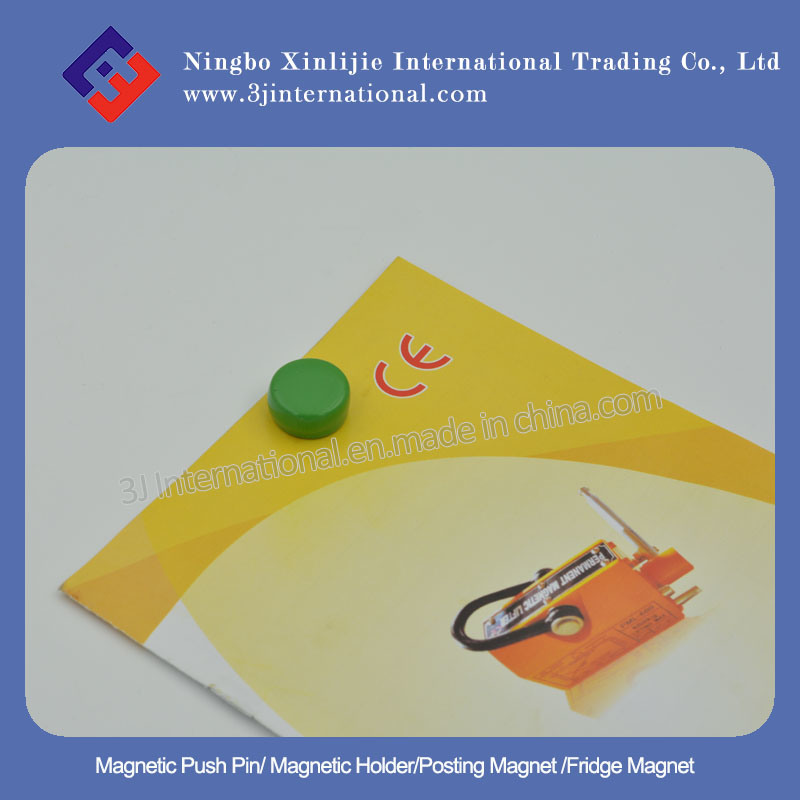 Magnetic Push Pin/ Magnetic Holder/Posting Magnet /Fridge Magnet