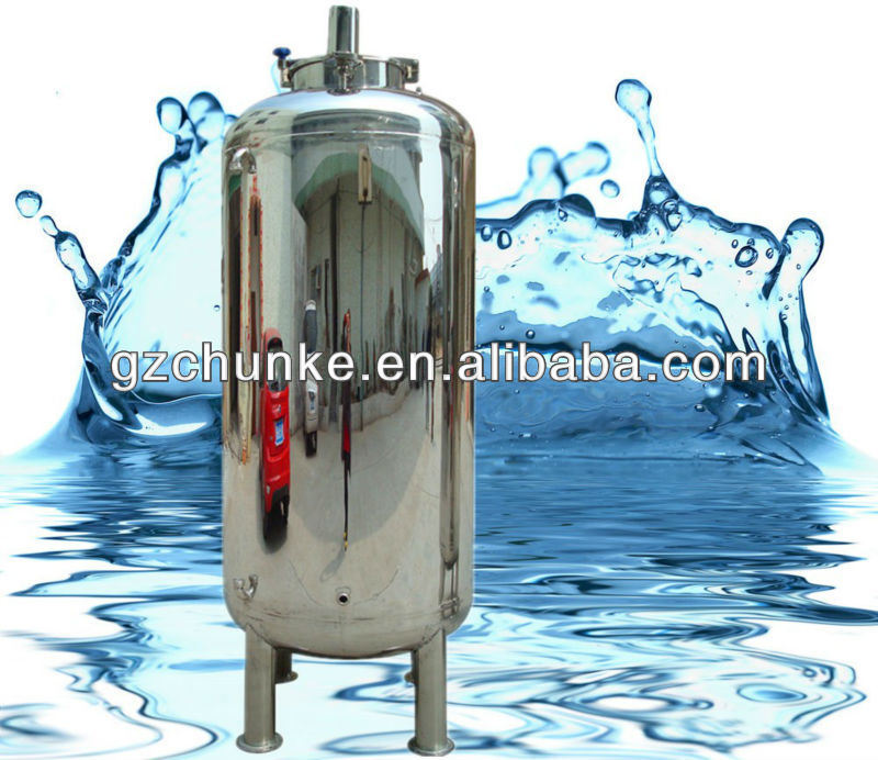 Ss304 Filter Water Tank for Water Treatment Plant