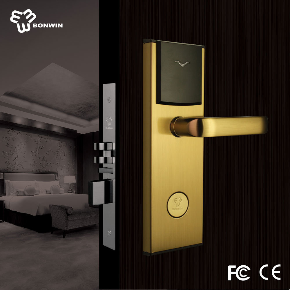 Hot Selling Wholesale Electronic RF Card Mortise Door Lock for Hotel, Home and Office