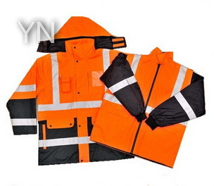 Orange Reflective Safety Jacket